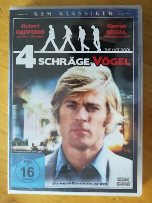 Vier schräge Vögel - The Hot Rock - DVD KSM - Robert Redford - Neu + OVP
