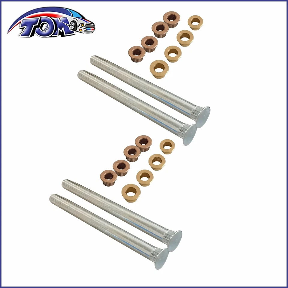 Kit de pino e bucha de dobradiça de porta 2 peças para 1965-1996 Buick Chevrolet Cadillac 703-264 - Imagem 3 de 3