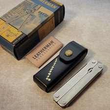 LEATHERMAN PST II Multi Tool Made In USA W/SHEATH BOX Knife Scissors Pliers LEATHERMAN PST II Multi Tool Made In USA W/SHEATH BOX Knife Scissors Pliers