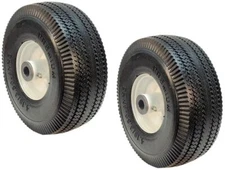 Set Of 2 Flat Free Front Wheel Tire for Toro Timecutter Z4200 4235 SS4225 SS4250
