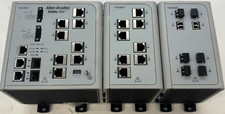 Allen Bradley 1783-MS10T Stratix 8000 Switch w/1783-MX08T and 1783-MX08F