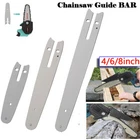 4/6/8 inch Chainsaw Guide Bar Replacement For Chain Saw .043" 28/37/48 DL 1/4"