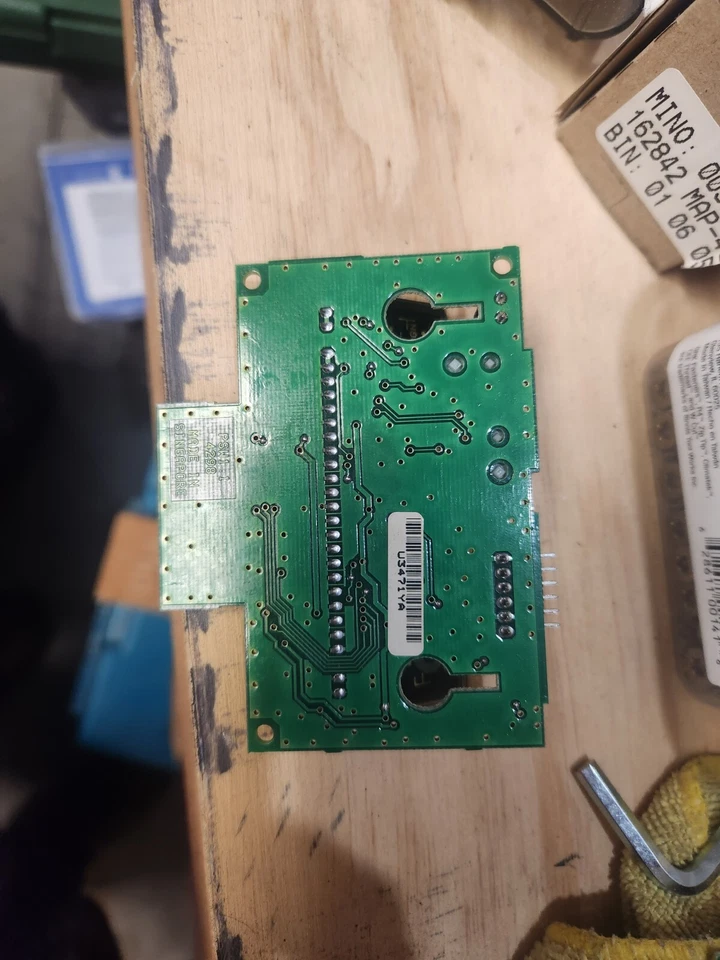 Módulo de brújula/temperatura superior Ford Explorer Sport Trac. 2001 - 2005 Foto 2 de 3