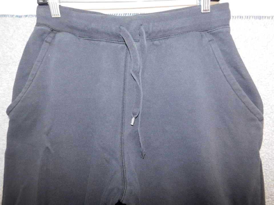 Pantalones deportivos Holloway para mujer L negros de vellón con bolsillos Foto 3 de 4