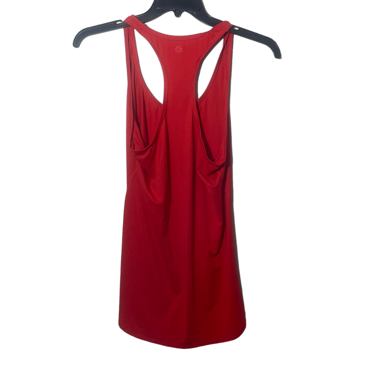 Athleta Medium Red Razor Back Tank Shell Sleevele… - image 6