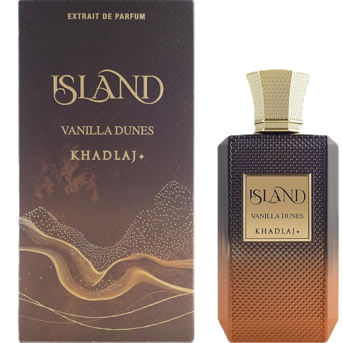 Khadlaj Island Vanilla Dunes Eau de Parfum Spray for Unisex 100ml