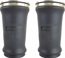 airmaxxx 2 tapered sleeve bags 1/4"npt port air ride suspension rolled spring