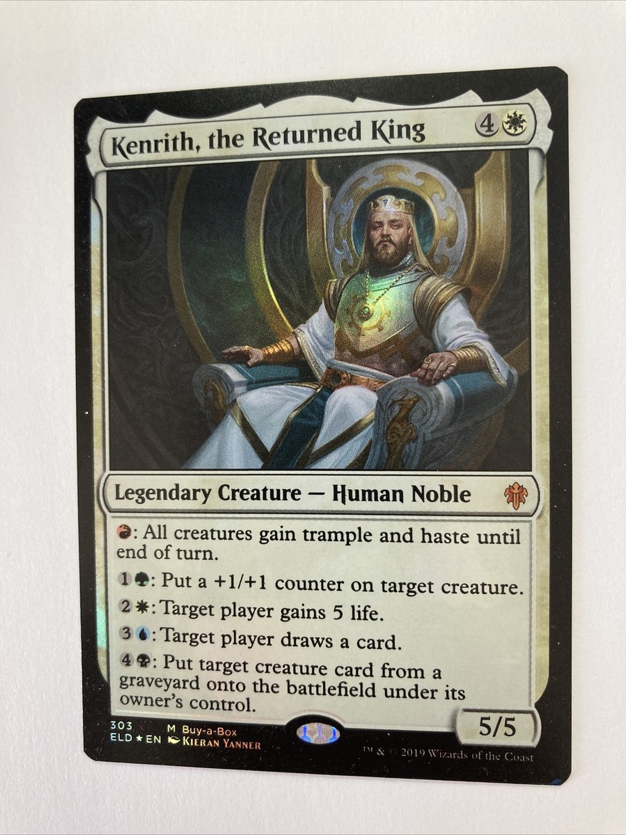 Dice Throne MTG Kenrith, The Returned King (303/533) Throne Of