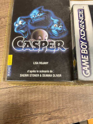 Jeu Game Boy Advance Casper + Livre - BLISTER NEUF 2002, édition Rare
