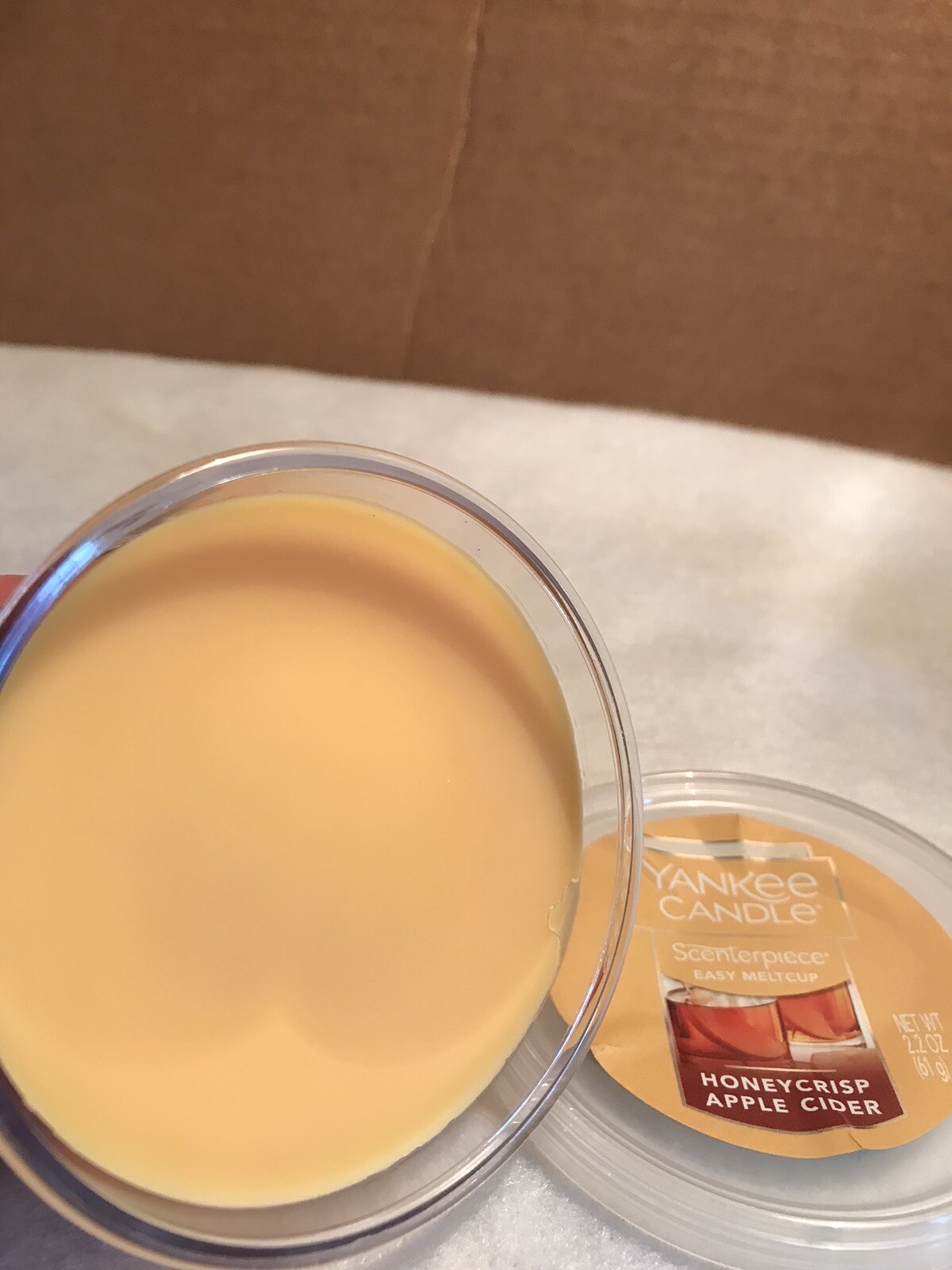 YANKEE CANDLE SCENTERPIECE EASY MELT CUP Honeycrisp Apple Cider eBay