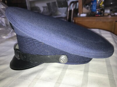 USAF Hat BANCROFT SERVICE CAP Air Force BLUE TROPICAL #1549 Size