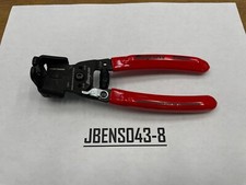 Snap-on Tools Usa New Red Soft Grip 7 Inline Wire Stripper Cutter Pwch7