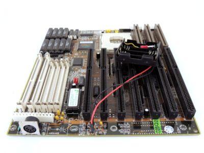 Soyo Computer SY-025Q2 Retro Mainboard Sockel 3 Motherboard UMC Chip 256KB Cache