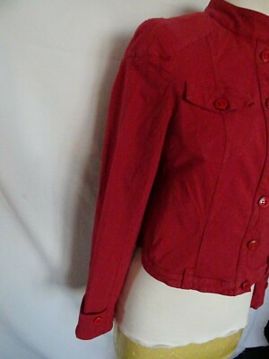 Veste Femme Aventure Des Toiles Taille 40 - Couleur Framboise, Coton Polyamide, Occasion Très Bon état