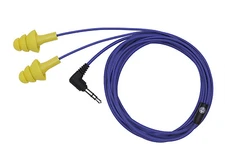 Plugfones Basic Earplugs with music for motorcycle riders.