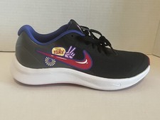 Girls NIKE STAR RUNNER 3 SE GS BLACK/VERY BERRY-LAPIS Size 6Y
