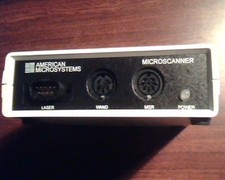 American Microsystems Microscanner decoder box - micro scanner