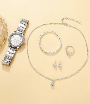 Silver Watch and Earring Set Michael Kors Women main image 2