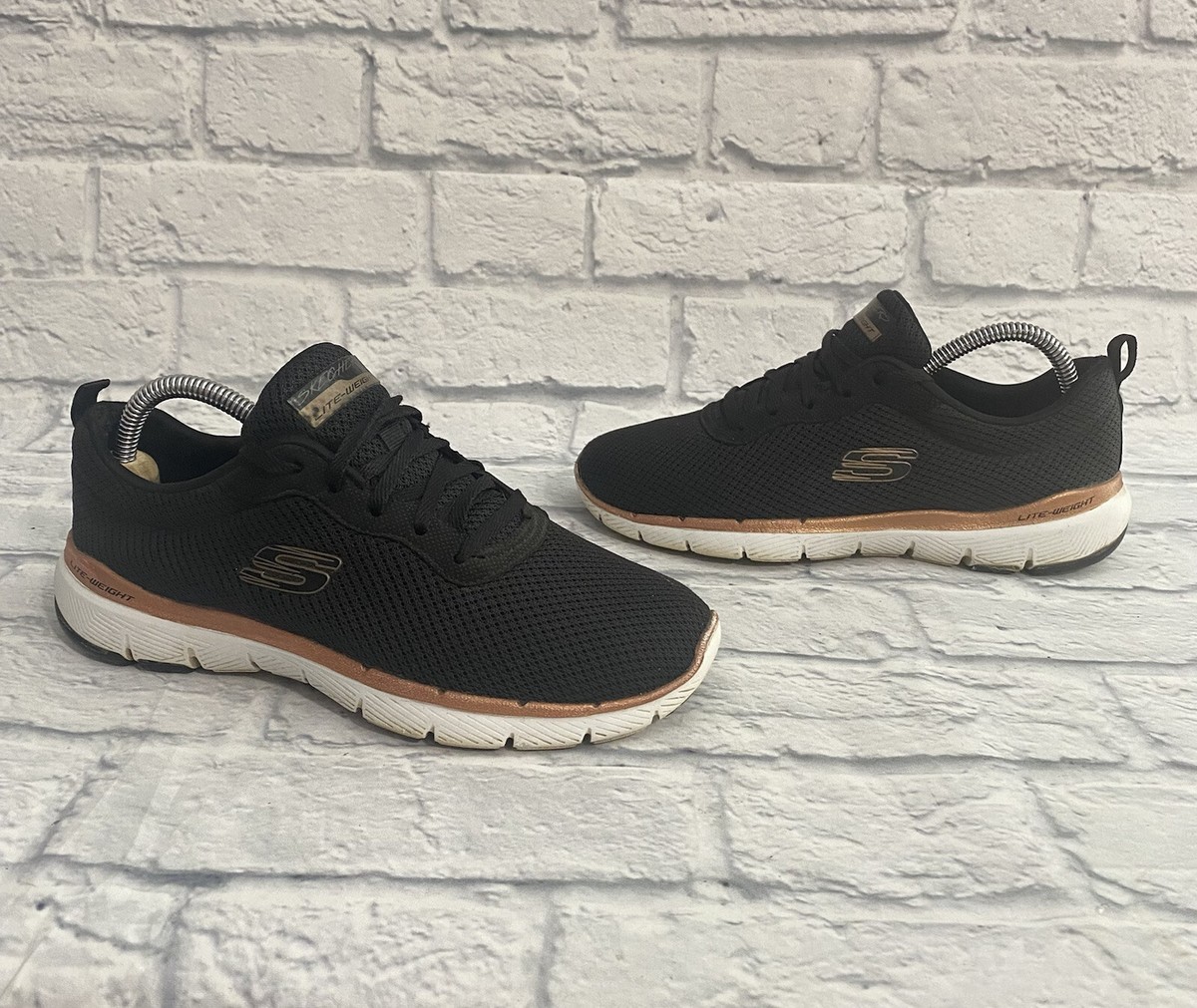 skechers flex appeal 3.0 first insight rose gold