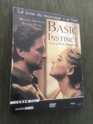 Basic instinct - Paul Verhoeven - DVD + Livre du tournage - Studio Canal - NEUF