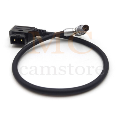 2pin Teradek Bond(cube,bolt,link) power cable, D-tap to 0B 2pin Power Cable 4''