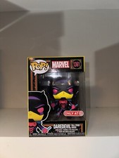Funko Pop Daredevil Fall From Grace 1361 Marvel Target Exclusive Black Light