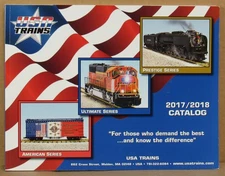USA Trains 2017/2018 142-Page Color Catalog G-Gauge