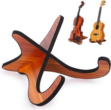 Wooden Ukulele Holder Stand Musical Instrument Stand for Guitar Violin Banjo