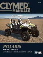 Polaris Rzr 800 2008-2014 Wartung Service Reparatur Shop Manuell Clymer M292