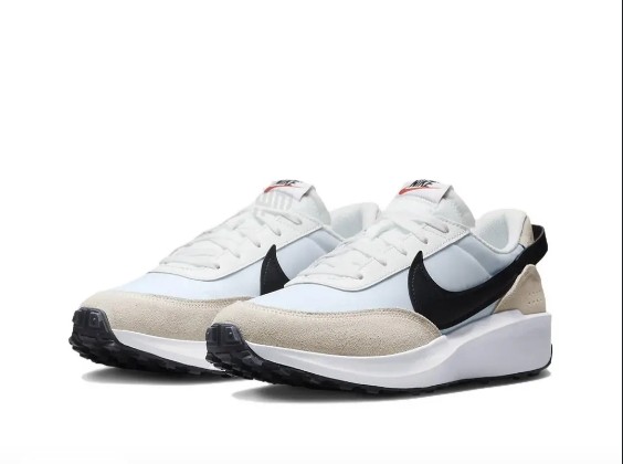 Nike Waffle Debut 'White Black' DH9522-103 Men's Shoes | eBay
