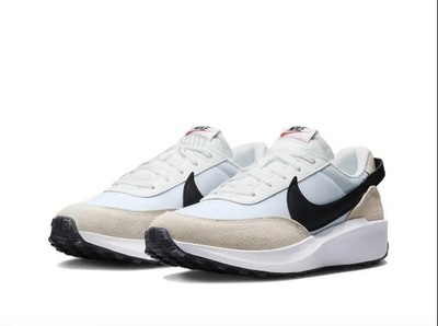 Nike Waffle Debut 'White Black' DH9522-103 Men's Shoes | eBay