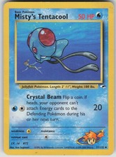Pokemon TCG Misty's Tentacool (57) Uncommon Gym Heroes 057/132 on eBay
