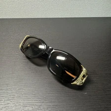 Gianni Versace Sunglasses Tortoise Frame Medusa Logo Rare Design Excellent Used