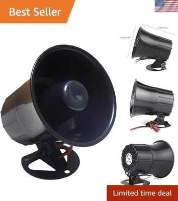 Outdoor Siren Speaker With 150 High Decibels, Security Horn, 12v Alarm System...