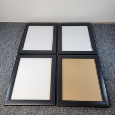 Set of 4 Black Photo Picture Frames 10x12 Wall Display Gallery Home Decor Set