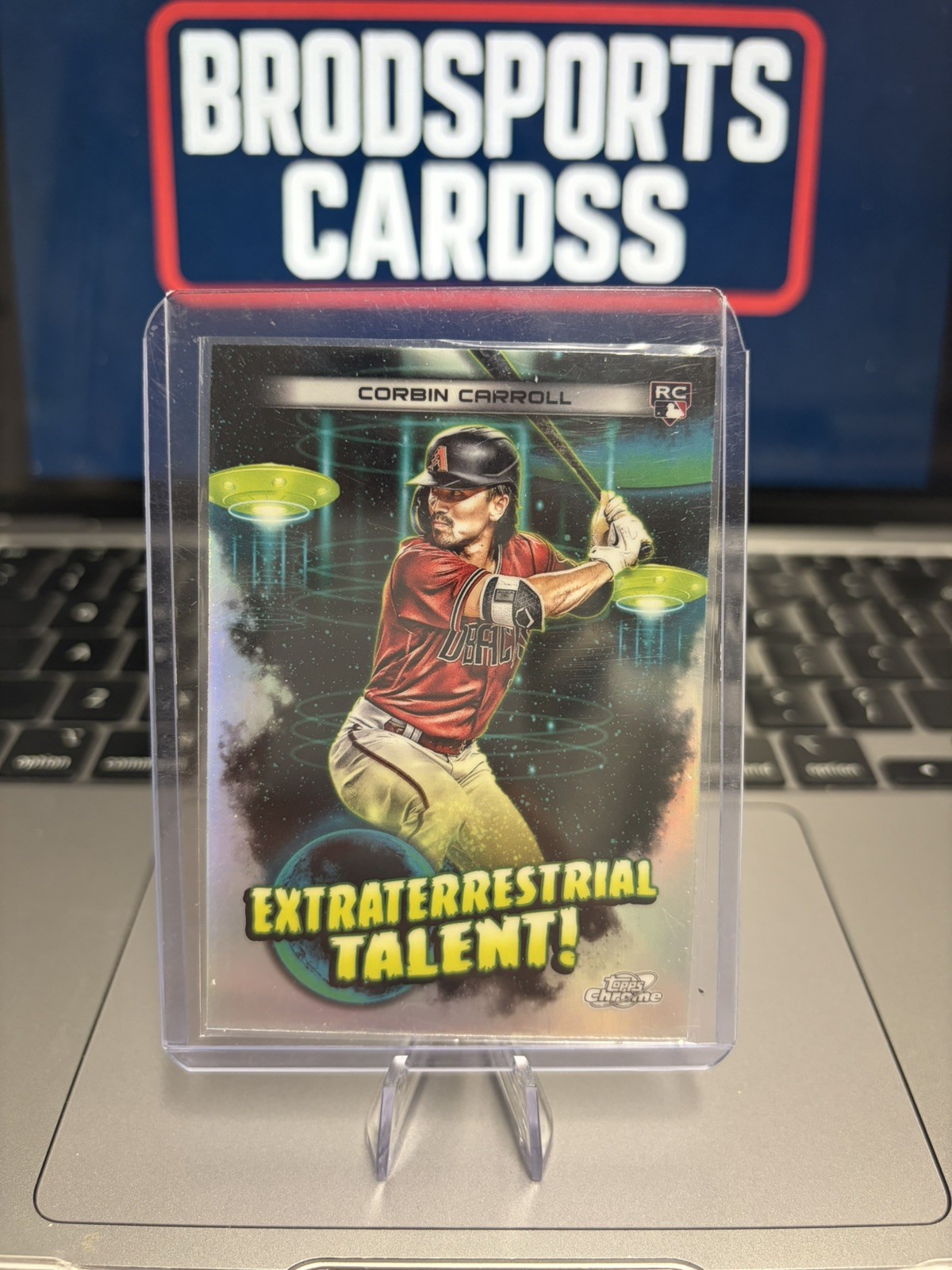 2023 Topps Cosmic Chrome - Extraterrestrial Talent Corbin Carroll #ET-7 (RC)