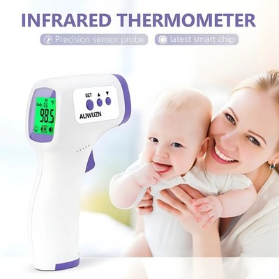 Infrared Thermometer LCD Laser Pyrometer IR 12:1 up to +550°C Temperature Measur