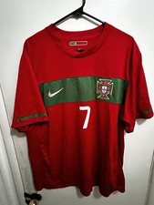 Portugal Ronaldo 2010 Home World Cup Jersey Size Xl