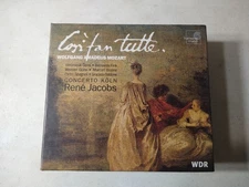 2 Classical CD Sets LOT: MOZART / RENE JACOBS / CONCERTO Cosi Fan Tutte + OTHER