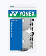 Yonex Super GRAP Overgrip 30 Pack White 1200mm x 25mm x 0.6mm,