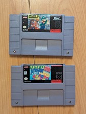 Mario is Missing Tetris Attack SNES Lot Super Nintendo Games Tested & Working