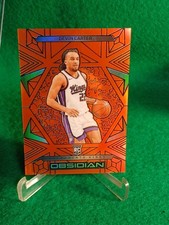 2024-25 Obsidian Devin Carter Electric Etch Orange Flood RC #54/125