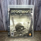 Resistance: Fall of Man (Sony PlayStation 3, 2006) Without Manual
