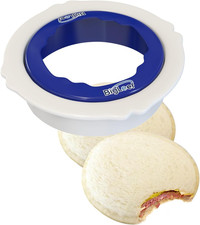 Uncrustable Sandwich Cutters for Kids Lunch, Sandwich Cutter and Sealer to Make