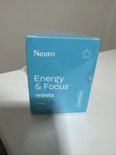 NeuroGum Energy And Focus Mints Sugar Free 6 Pack 54 pcs Peppermint Caffeine