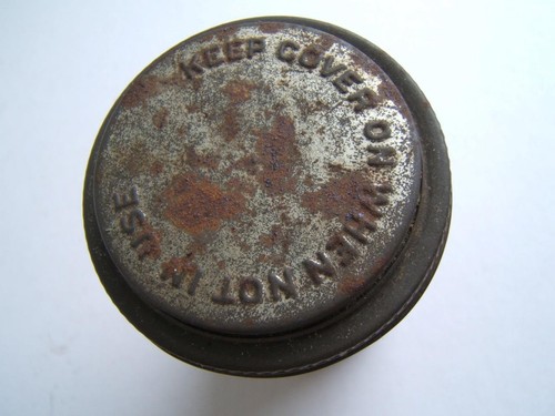 VINTAGE W.T. RAWLEIGH'S CO. CHLOROZONE POWDER CRYSTALS TIN UNUSED - Picture 7 of 10