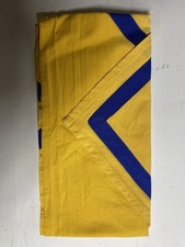 Royal Rangers Kluft Halstuch, Blau Gelb: Seitenlange 112 und 70 cm mit Namenszug