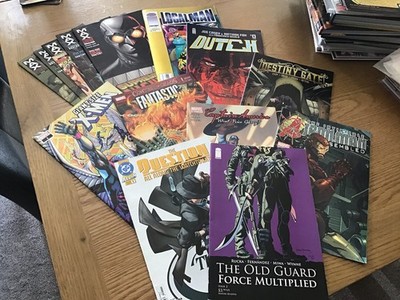 BARGAIN BUNDLE OF 14 COMICS INC 6 #1 s IMAGE, MARVEL , MARVEL MAX & DC TITLES