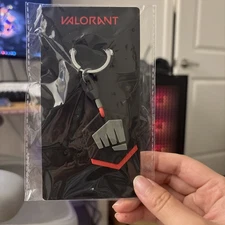 Valorant Riot Buddy Keychain