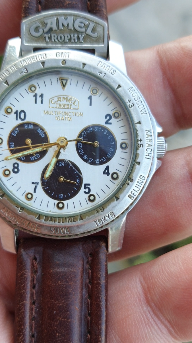 Vintage Camel Tropy Watch working fine | eBay